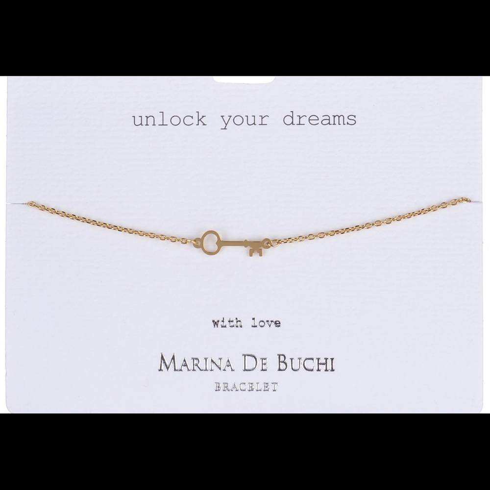 ‘Unlock Your Dreams’ Luxe Key Freedom Bracelet